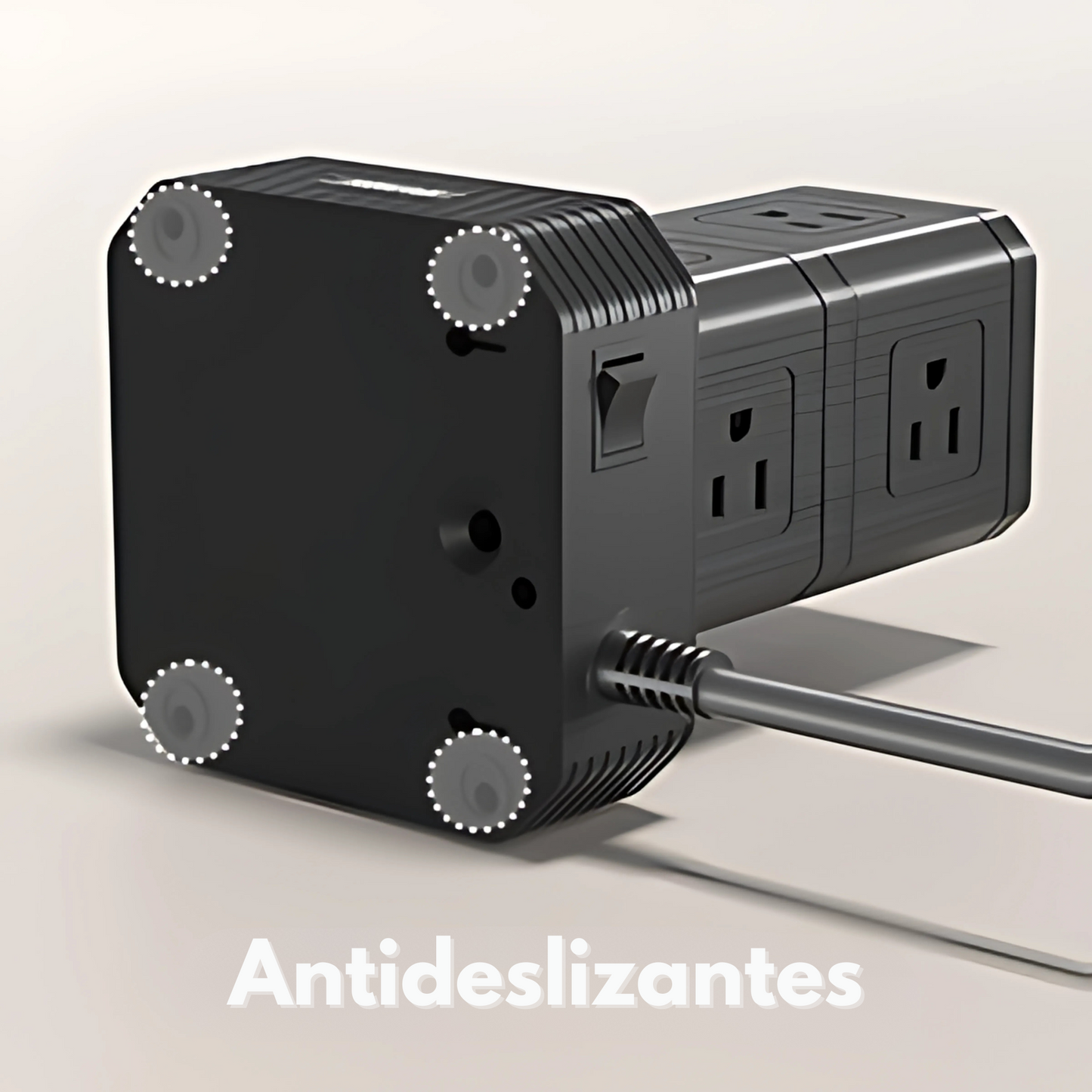 Regleta Vertical 100W de 17 Enchufes