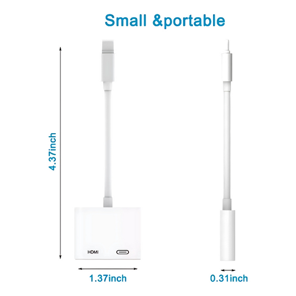Compatible con iPhone/iPad