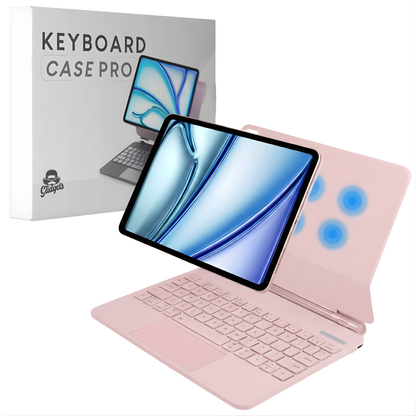 Keyboard Case Pro Magnético para iPad con Touchpad -  Tu iPad como Laptop