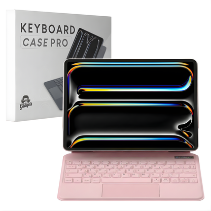 Keyboard Case Pro Magnético para iPad con Touchpad -  Tu iPad como Laptop