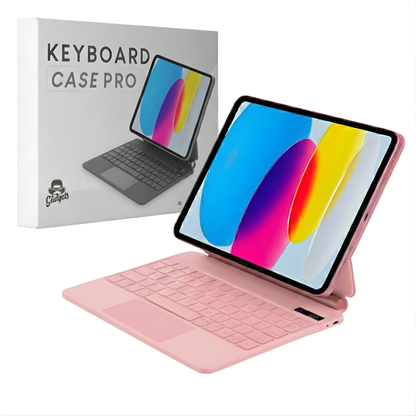 Keyboard Case Pro Magnético para iPad con Touchpad -  Tu iPad como Laptop