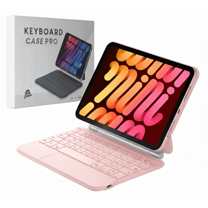Keyboard Case Pro Magnético para iPad con Touchpad -  Tu iPad como Laptop