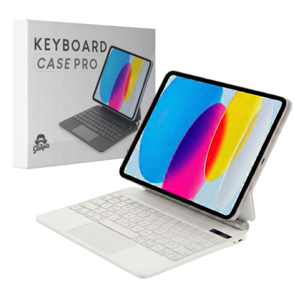 Keyboard Case Pro Magnético para iPad con Touchpad -  Tu iPad como Laptop