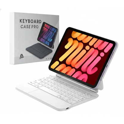 Keyboard Case Pro Magnético para iPad con Touchpad -  Tu iPad como Laptop