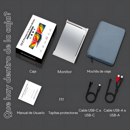 Doble Monitor Portátil 13,3"