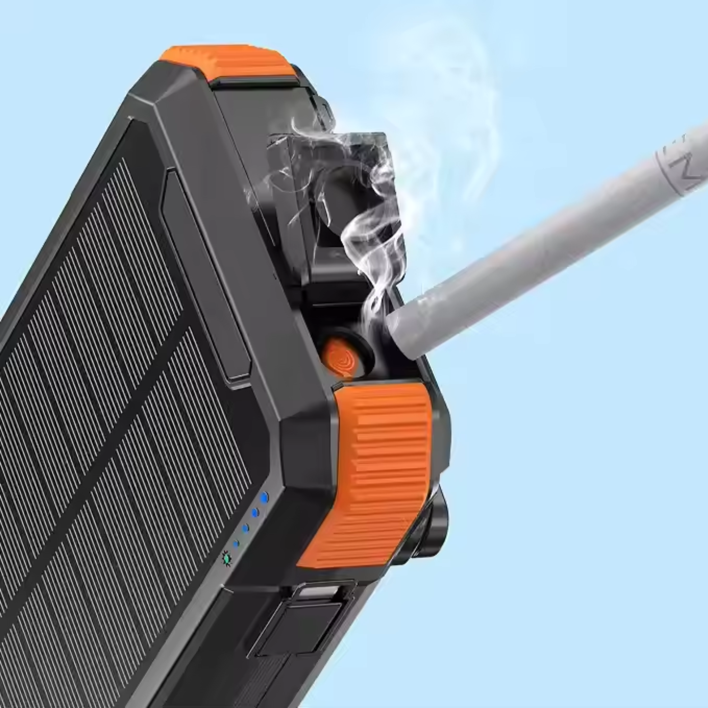 Power Bank Solar 20,000mAh Portátil Uso Rudo