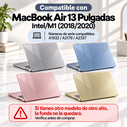 Funda para MacBook Air 13.3" Intel M1 2018-2020