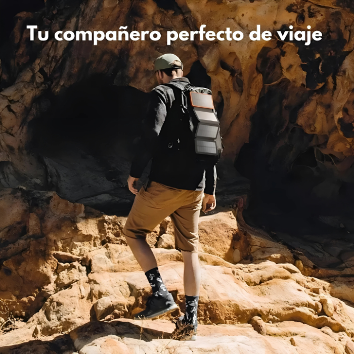 Power Bank Solar Nova Charger Plus 20,000mAh Con 4 Paneles