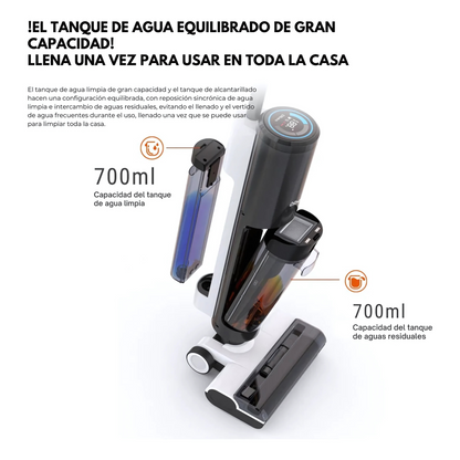 Aspiradora Smart Automática Humedo/Seco