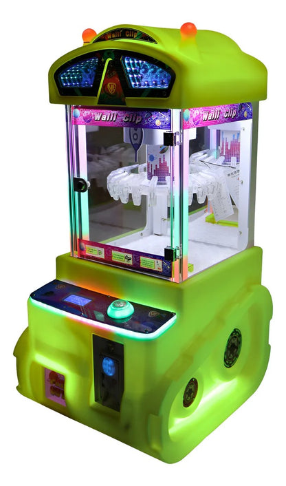 Maquina Garra Caza Peluches Mini Walli 3d Negocio Juego Grua