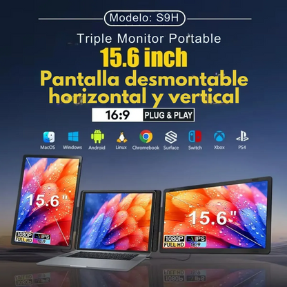 Doble Monitor S9H Desmontable