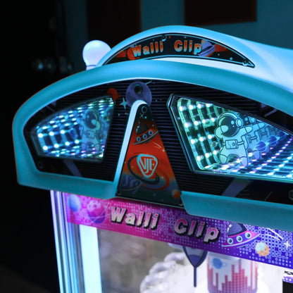 Maquina Garra Caza Peluches Mini Walli 3d Negocio Juego Grua