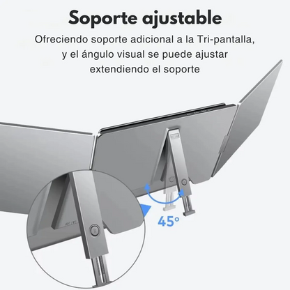 Doble Monitor 14" Extensor Dual S688