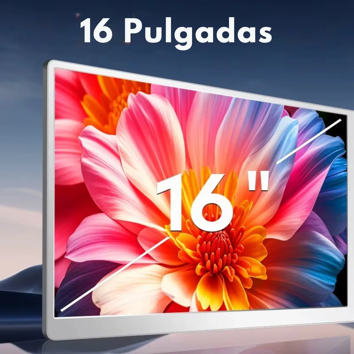 Doble Monitor Portátil 16" para Laptop