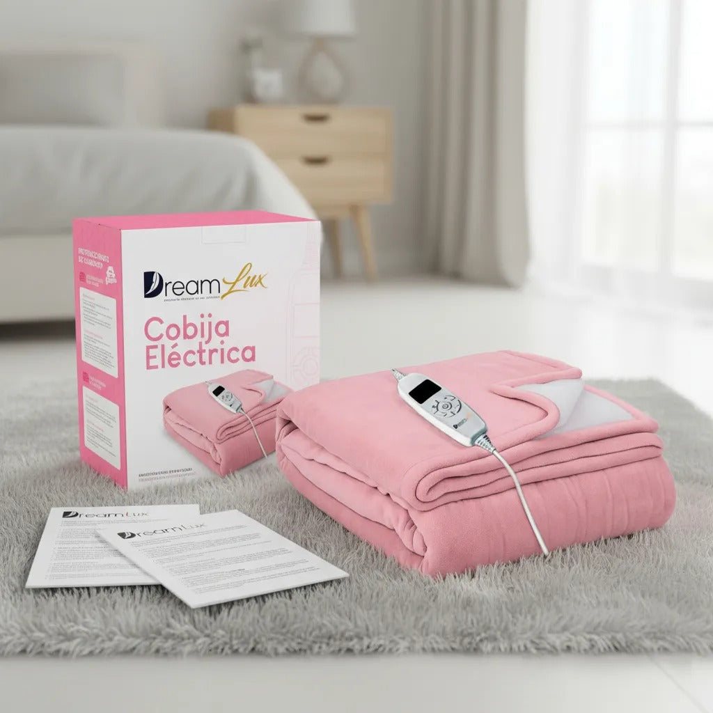 Cobija Eléctrica 152x177cm con 10 Niveles de Calor