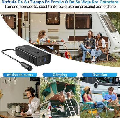Enchufe Toma Corriente para Coche 200W