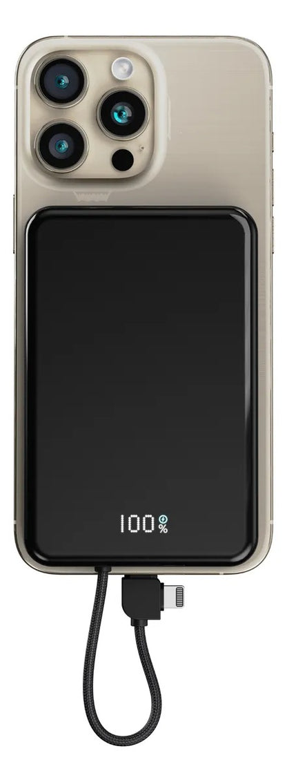 Power Bank Magnética 10,000mAh para iPhone
