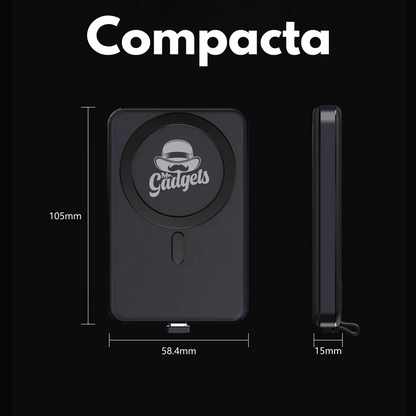 Power Bank 10,000mAh 45W Carga por Cable