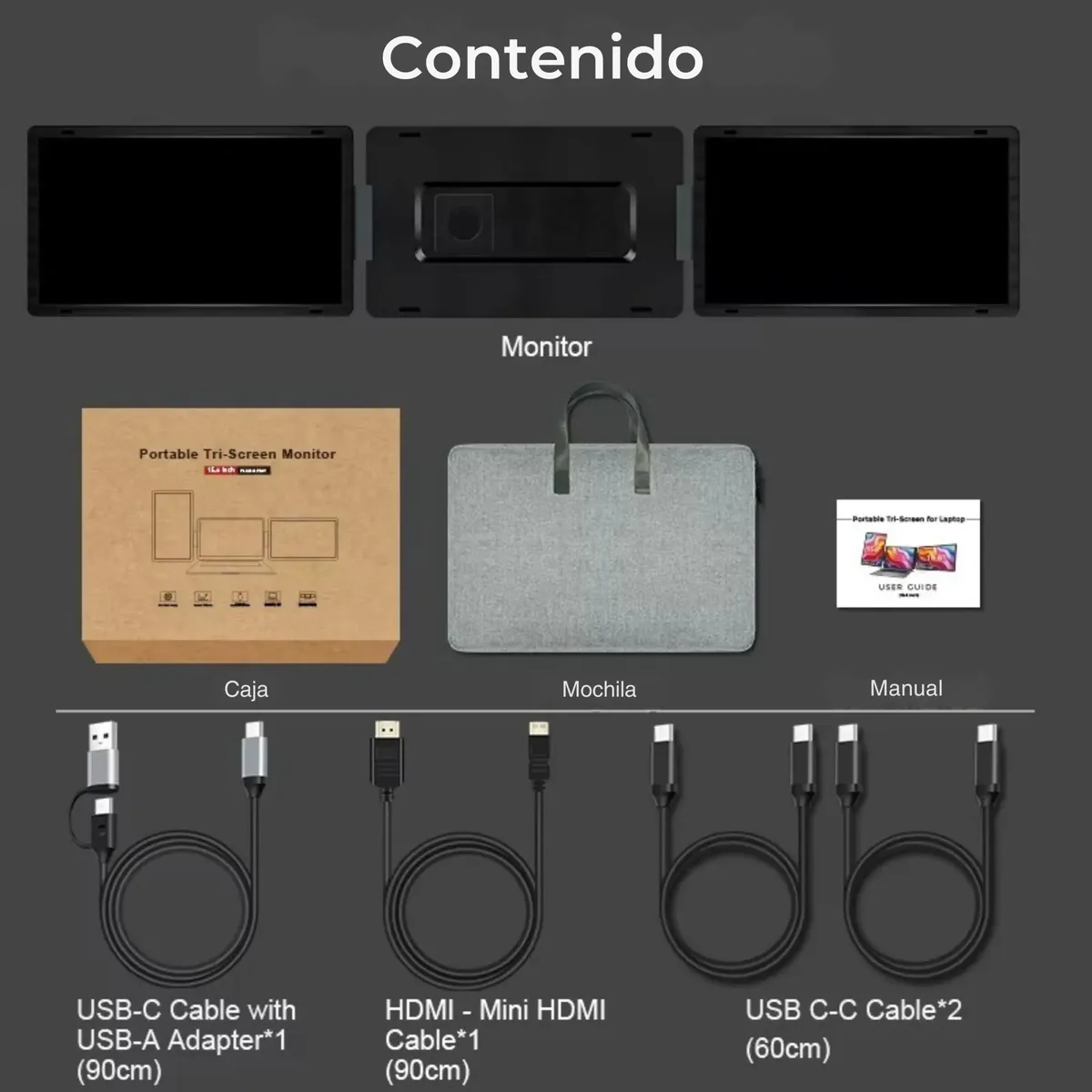 Doble Monitor S9H Desmontable