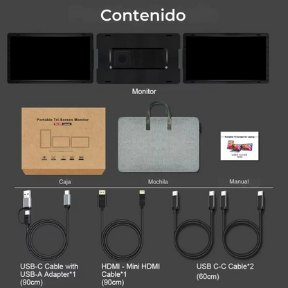 Doble Monitor S9H Desmontable