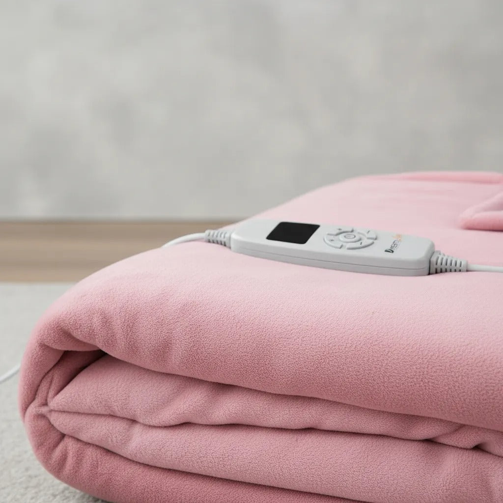 Cobija Eléctrica 152x177cm con 10 Niveles de Calor