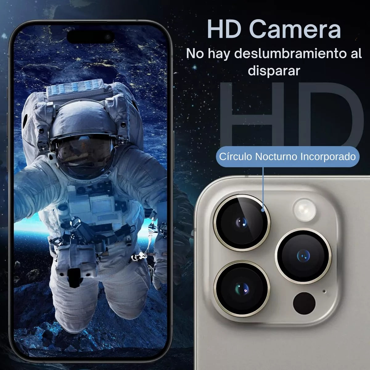 Aros Protectores de Cámara para iPhone