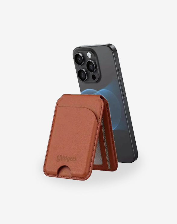 Cartera Magnética Wallet Deluxe con Soporte Para iPhone