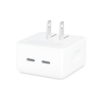 Adaptador De Corriente 35W Dos Puertos USB-C