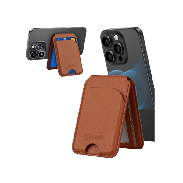Cartera Magnética Wallet Deluxe con Soporte Para iPhone