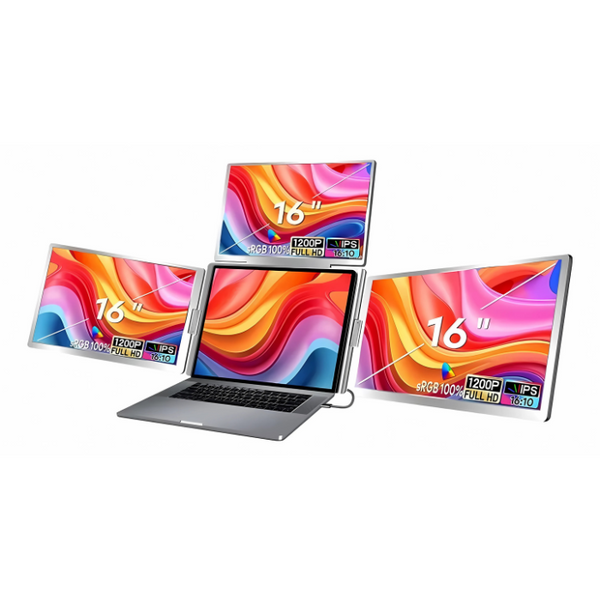 Triple Monitor Para Laptop 16
