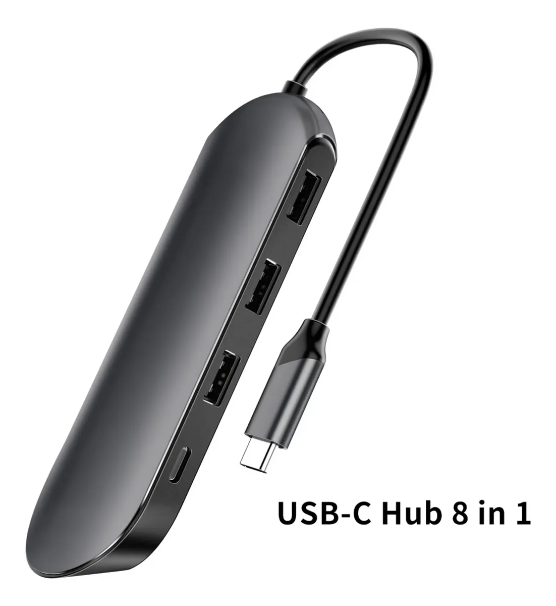 Adaptador de HUB 8 en 1 USB-C