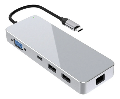 HUB 10 en 1 USB-C Metálico