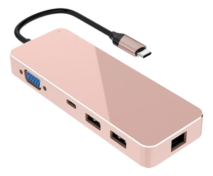 HUB 10 en 1 USB-C Metálico