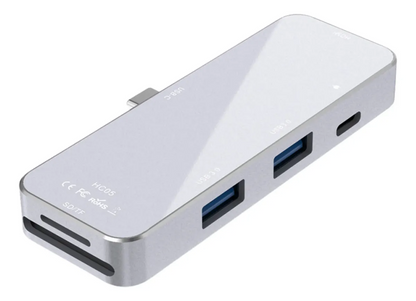 HUB 6 en 1 USB-C Metálico