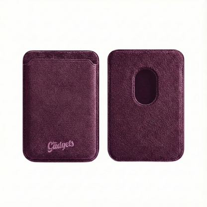 Cartera Wallet Gamuza Magnética para iPhone