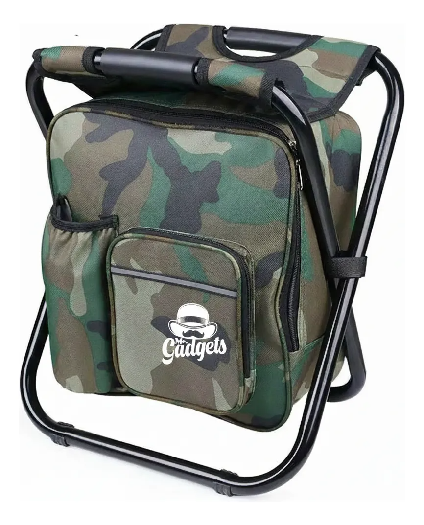 3 en 1 Hielera Banco Mochila Plegable