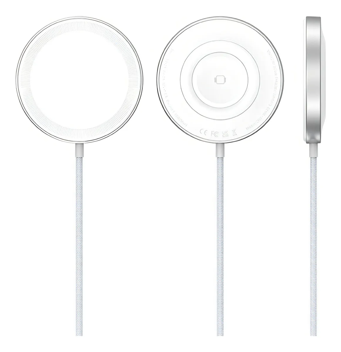 Cargador Inalámbrico 2 en 1 para iPhone/Apple Watch