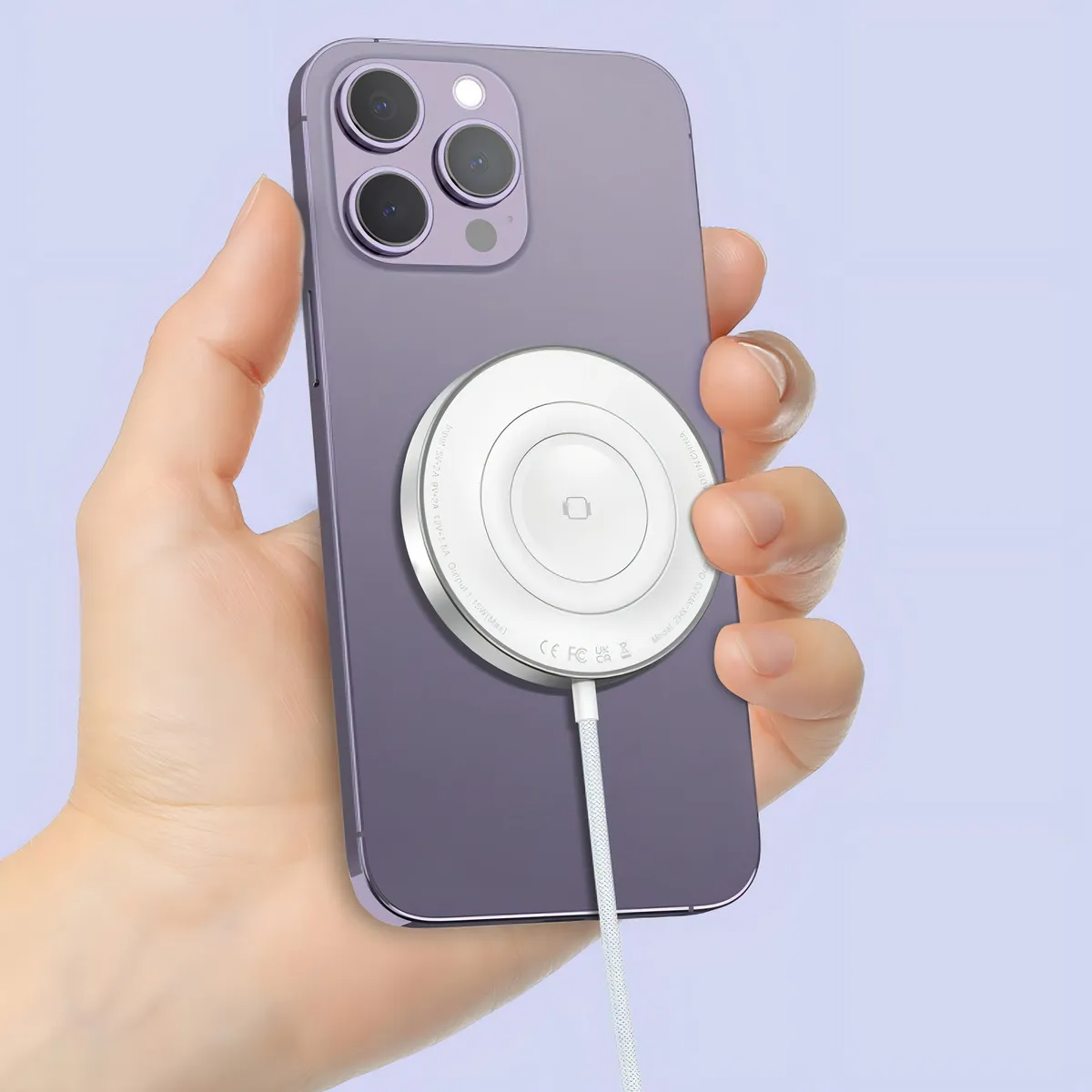 Cargador Inalámbrico 2 en 1 para iPhone/Apple Watch