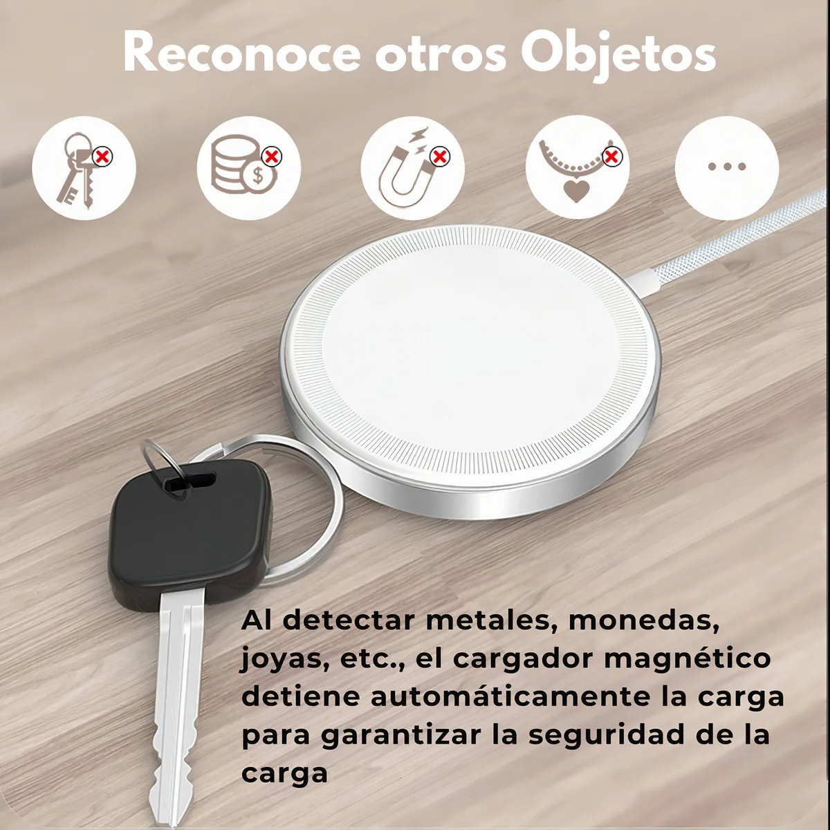 Cargador Inalámbrico 2 en 1 para iPhone/Apple Watch