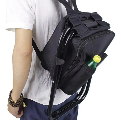 3 en 1 Hielera Banco Mochila Plegable